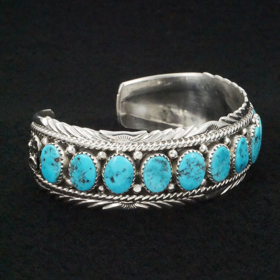 Martin Muskett Turquoise & Sterling Silver Bracelet