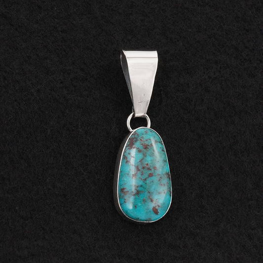 Eugene Gruber Turquoise & Sterling Silver Pendant