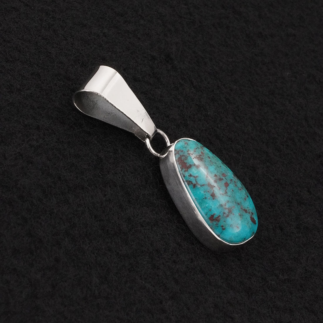 Eugene Gruber Turquoise & Sterling Silver Pendant