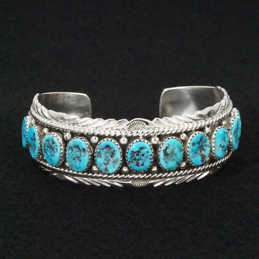 Martin Muskett Turquoise & Sterling Silver Bracelet