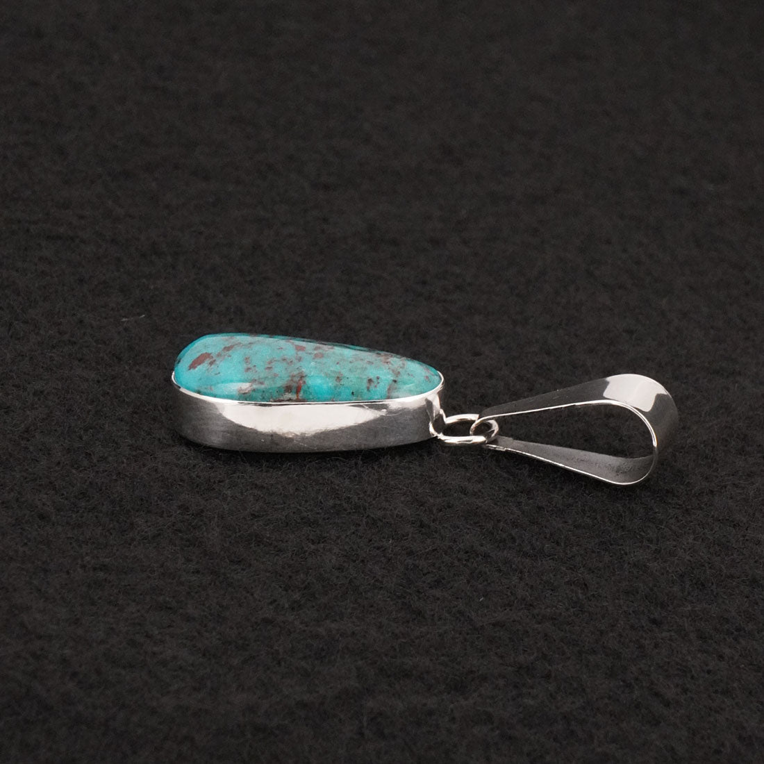 Eugene Gruber Turquoise & Sterling Silver Pendant