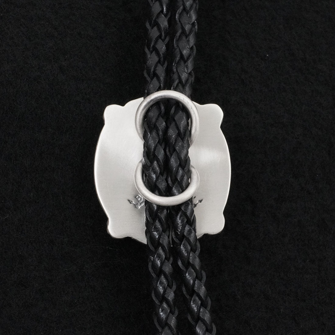 Bob Becenti Turquoise & Sterling Silver Bolo Tie