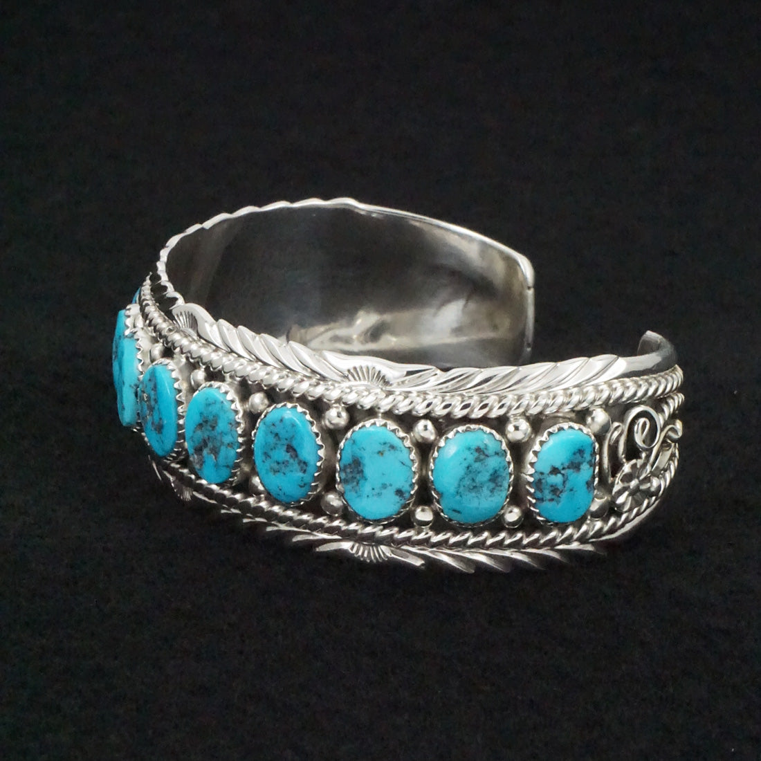 Martin Muskett Turquoise & Sterling Silver Bracelet