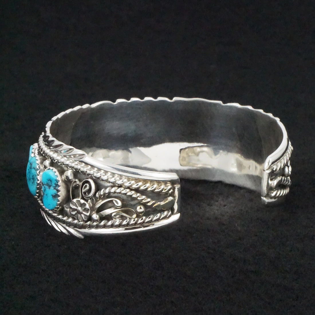 Martin Muskett Turquoise & Sterling Silver Bracelet