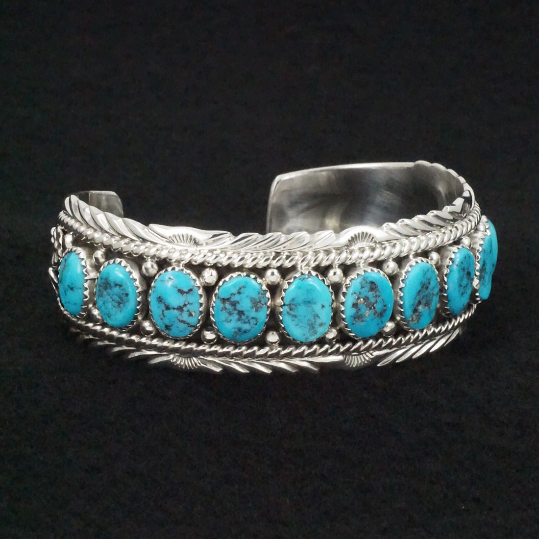 Martin Muskett Turquoise & Sterling Silver Bracelet