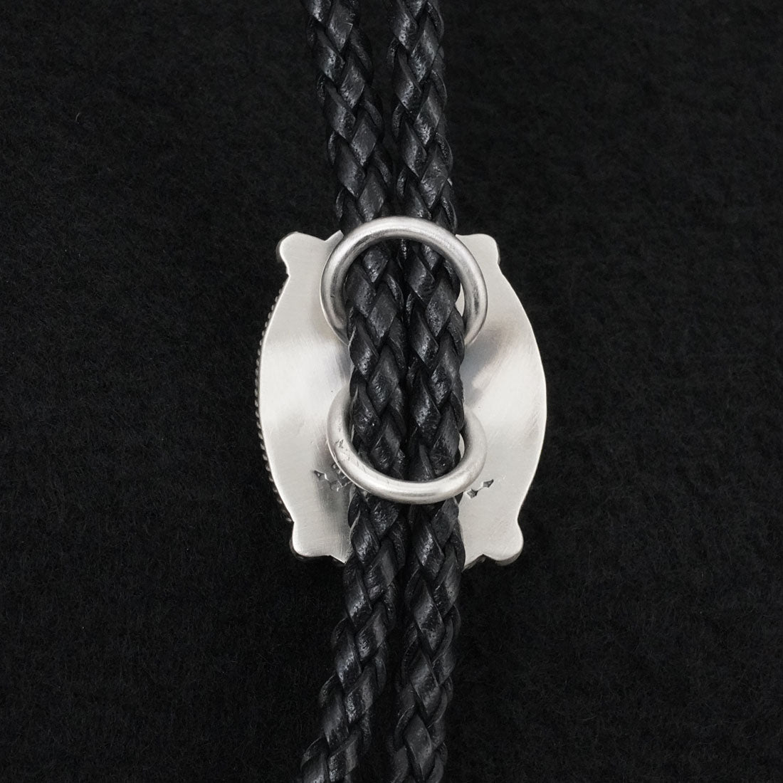 Bob Becenti Turquoise & Sterling Silver Bolo Tie