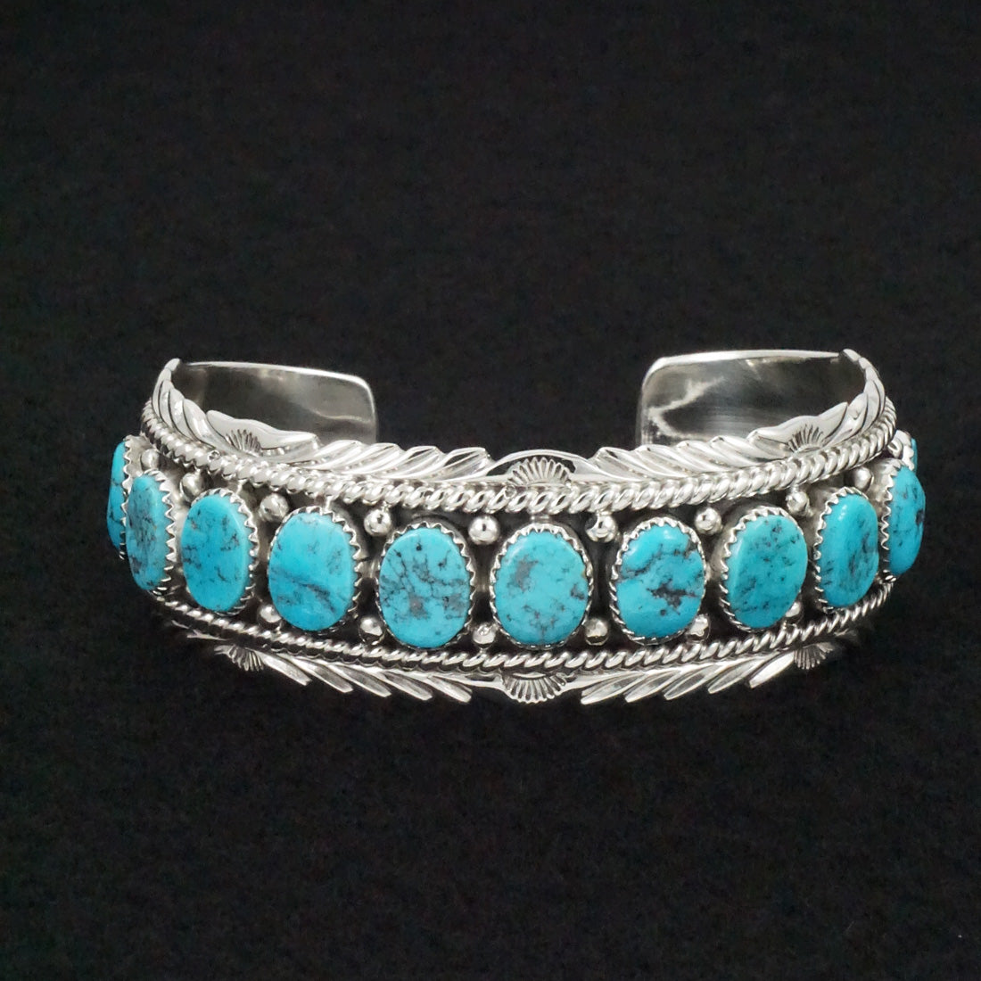 Martin Muskett Turquoise & Sterling Silver Bracelet