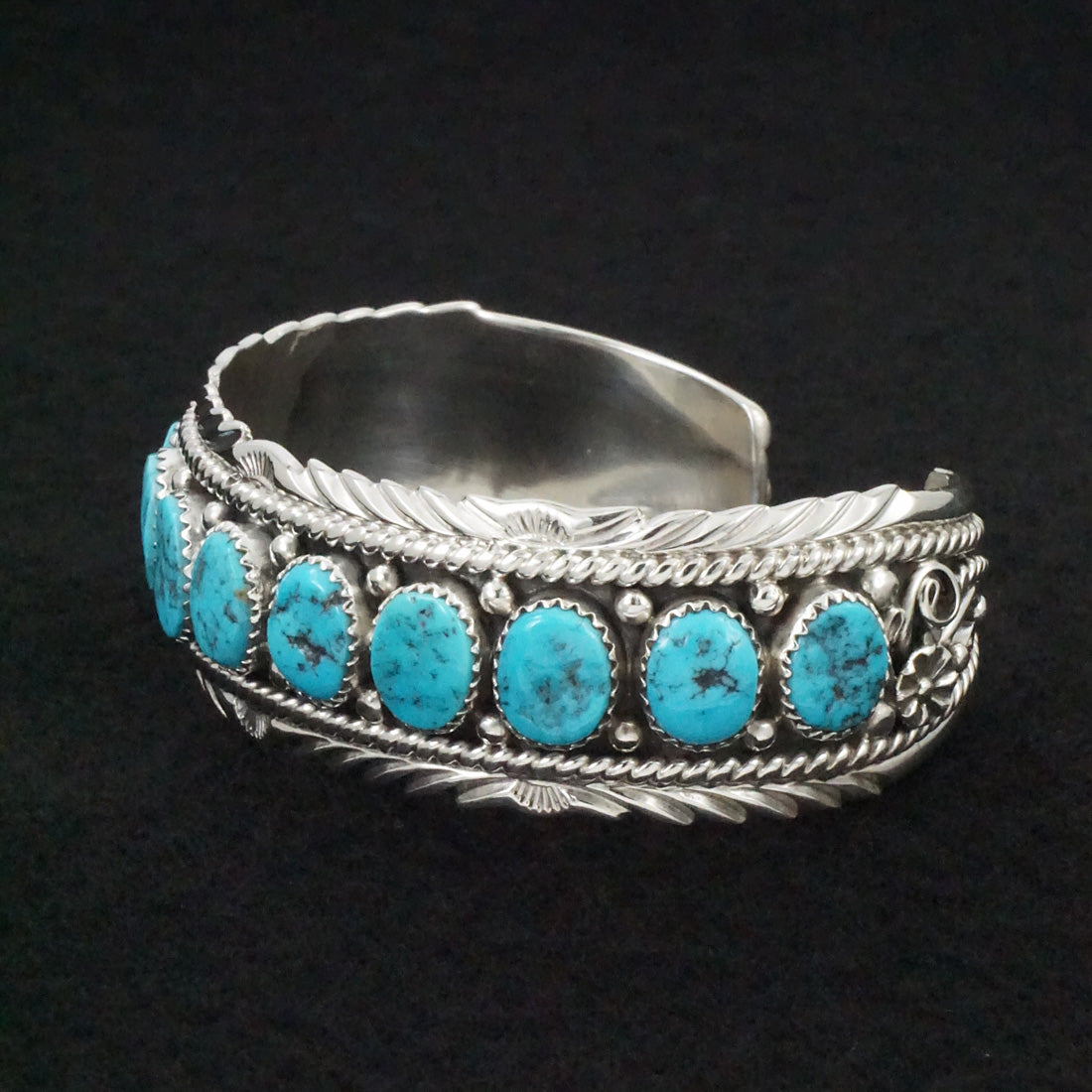 Martin Muskett Turquoise & Sterling Silver Bracelet