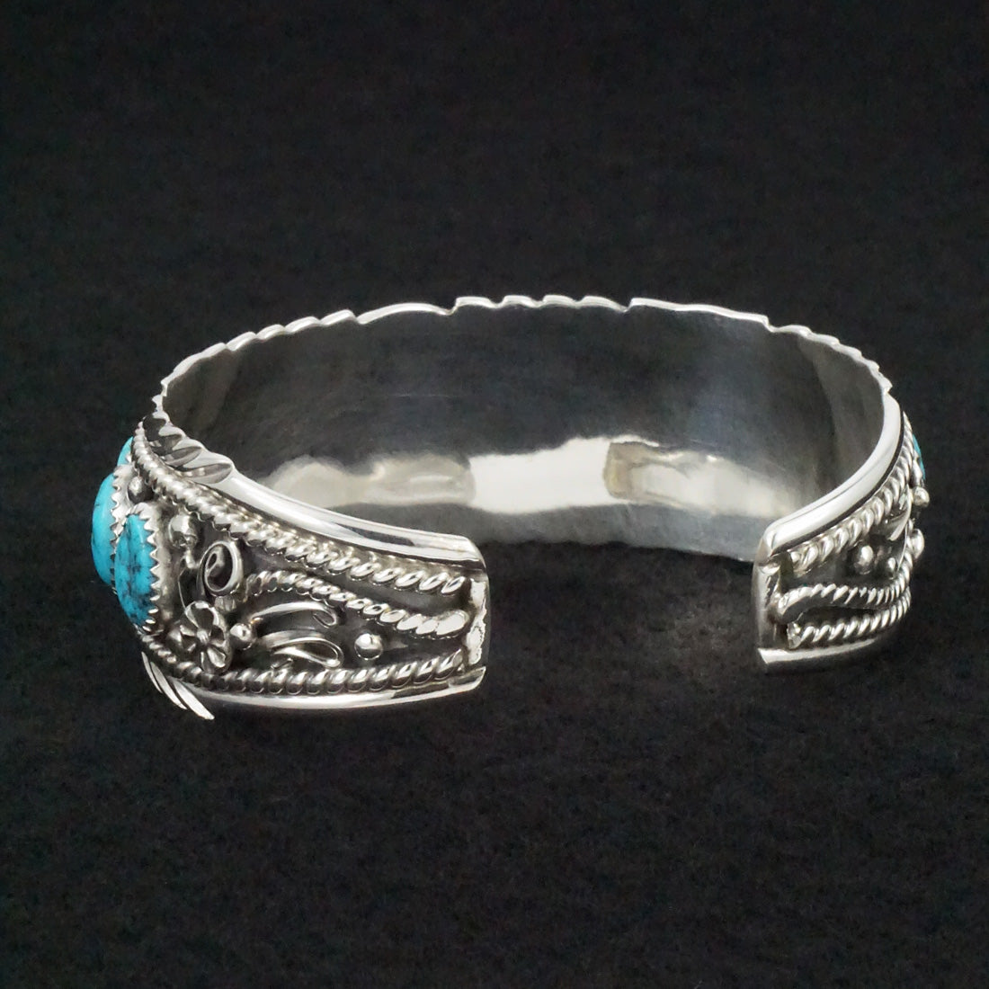 Martin Muskett Turquoise & Sterling Silver Bracelet