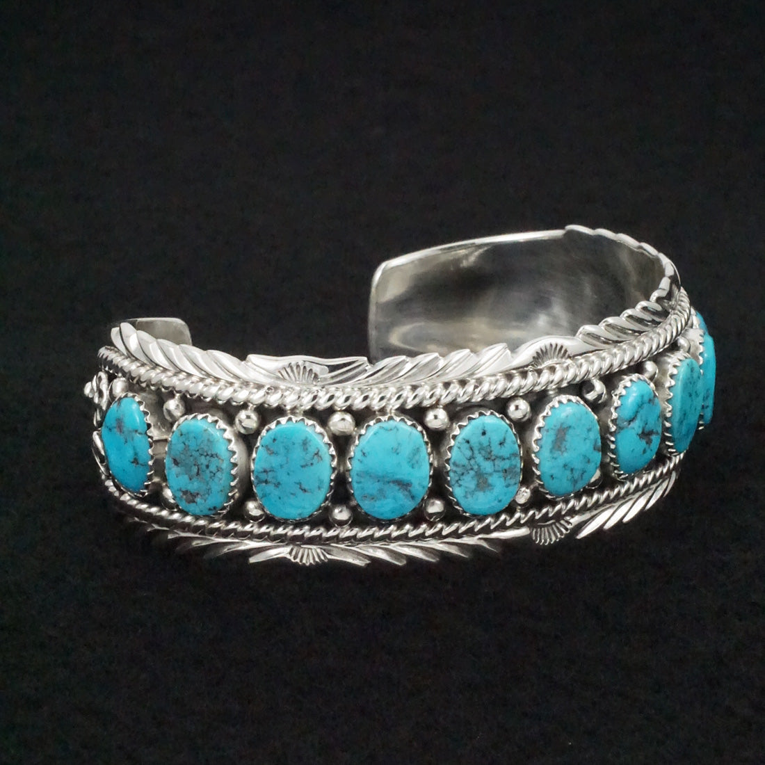 Martin Muskett Turquoise & Sterling Silver Bracelet