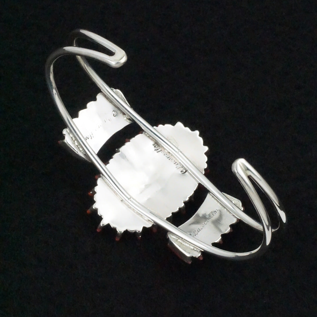 Carla Laconsello Coral & Sterling Silver Bracelet