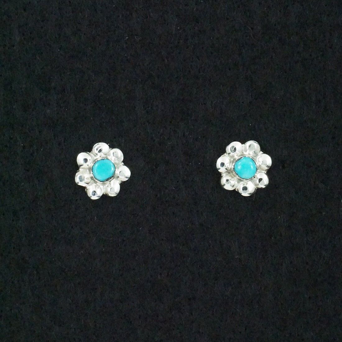 Roland Yatsattie Turquoise & Sterling Silver Earrings