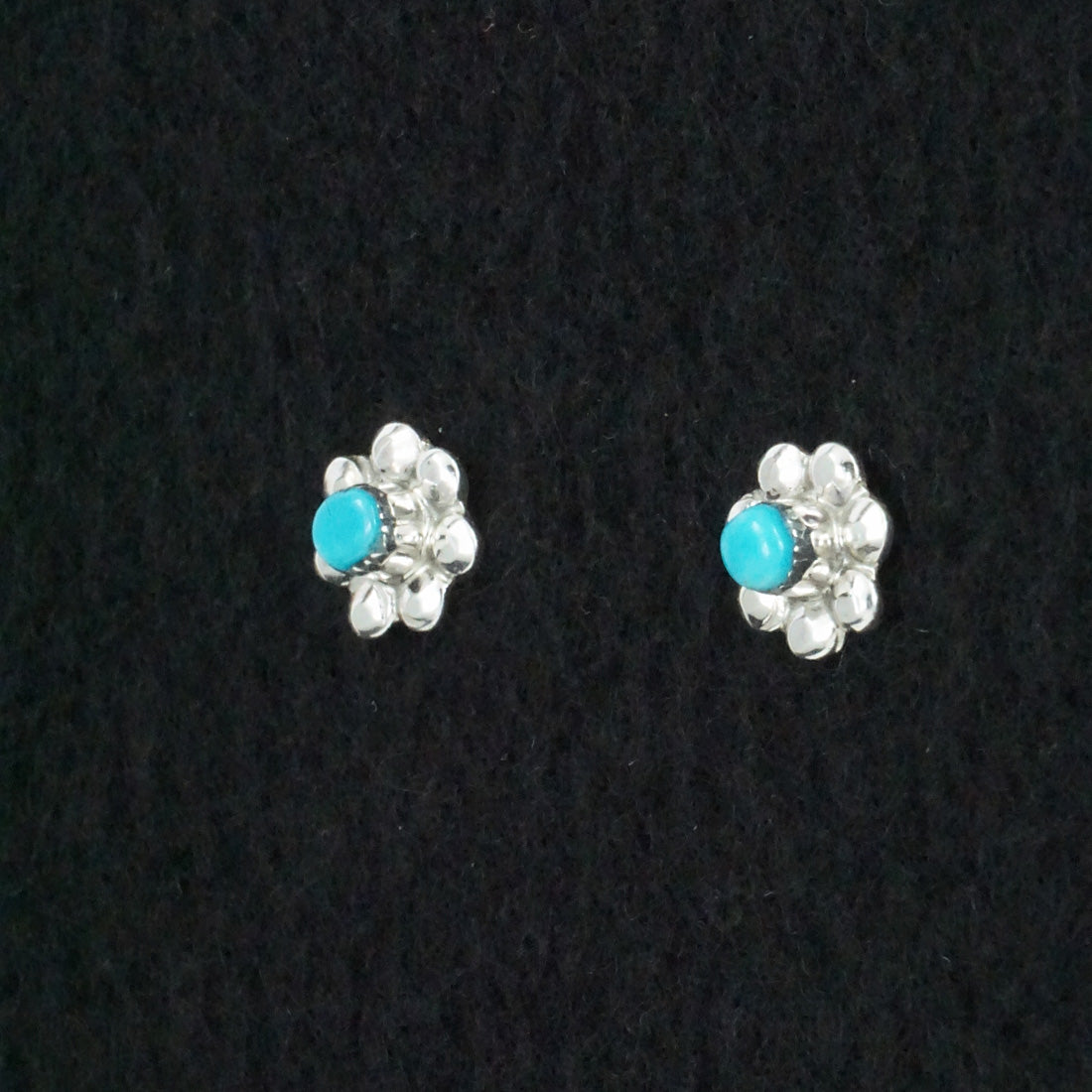 Roland Yatsattie Turquoise & Sterling Silver Earrings