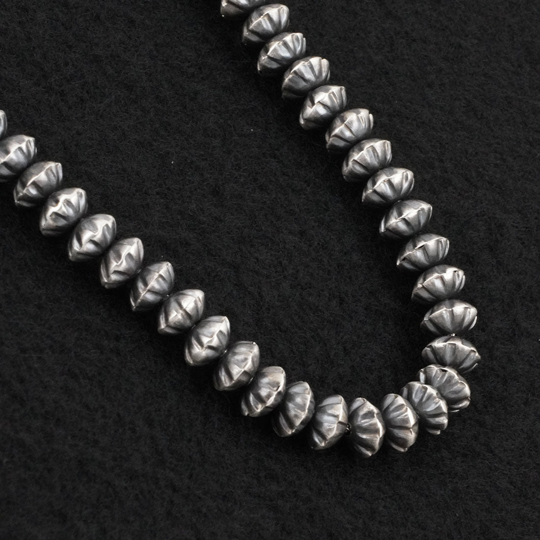 Austin Haley Sterling Silver Navajo Pearl Necklace 20"