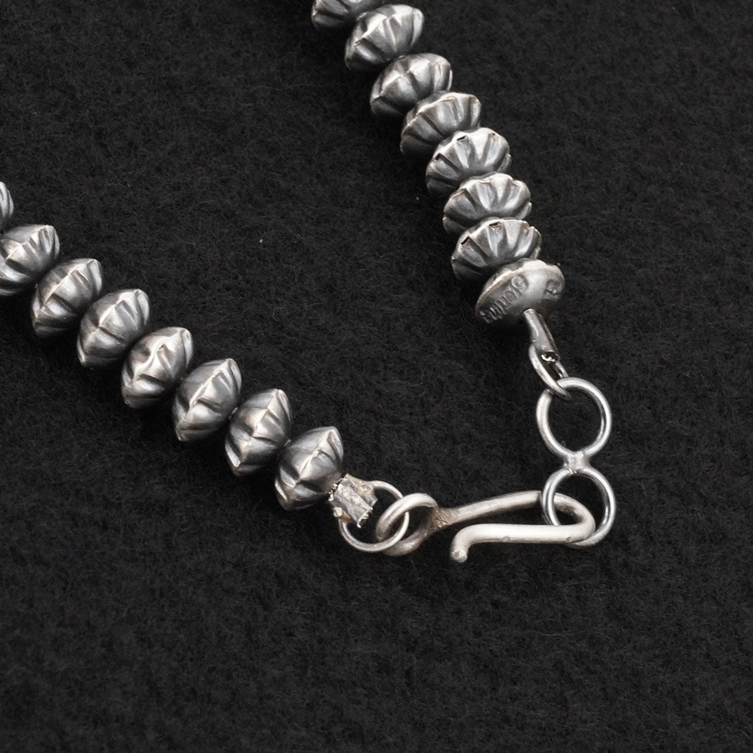 Austin Haley Sterling Silver Navajo Pearl Necklace 20"