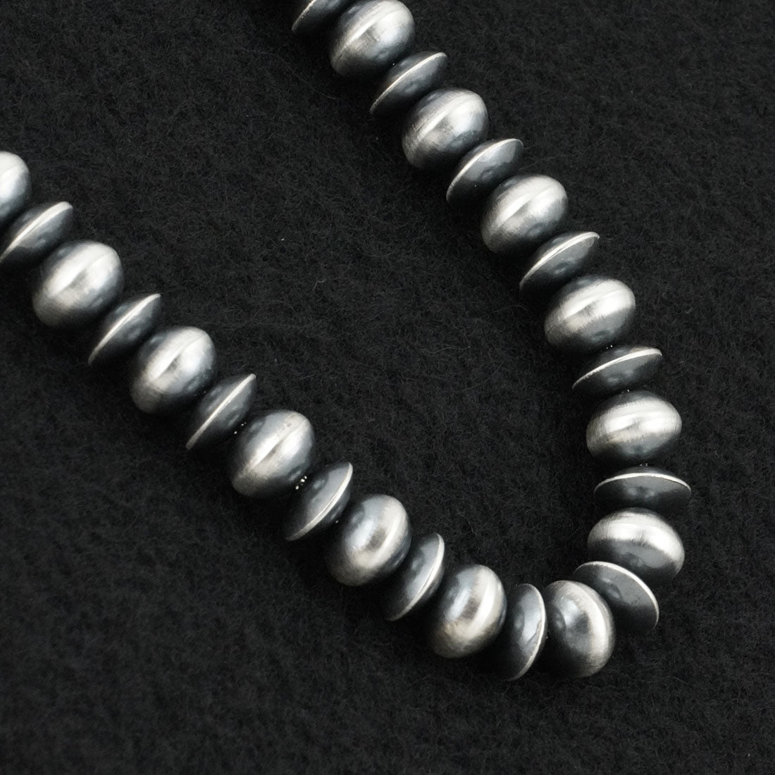 Tonisha Haley Sterling Silver Navajo Pearl Necklace 18"