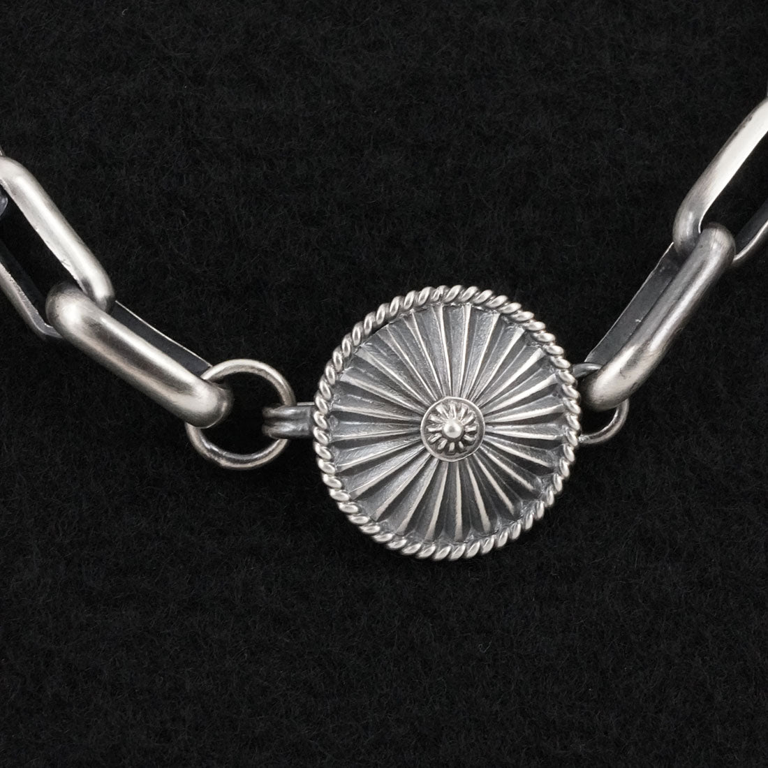 Delbert Gordon Sterling Silver Link Bracelet