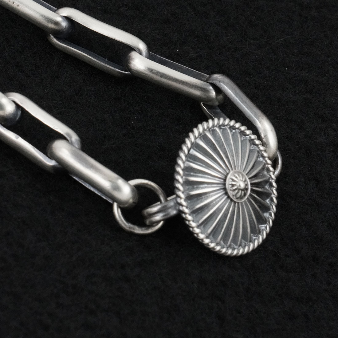 Delbert Gordon Sterling Silver Link Bracelet