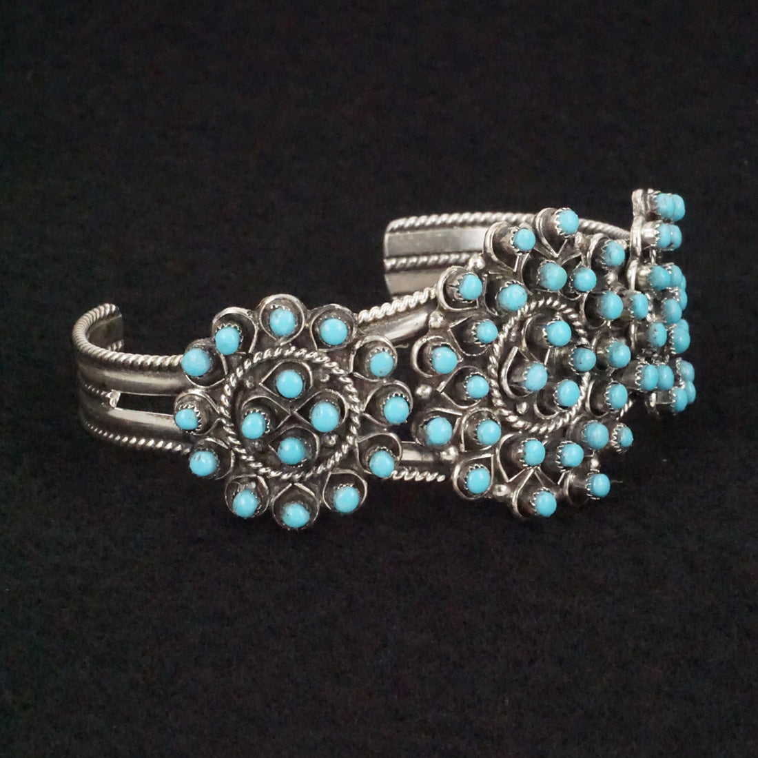 Wayne Johnson Turquoise & Sterling Silver Bracelet