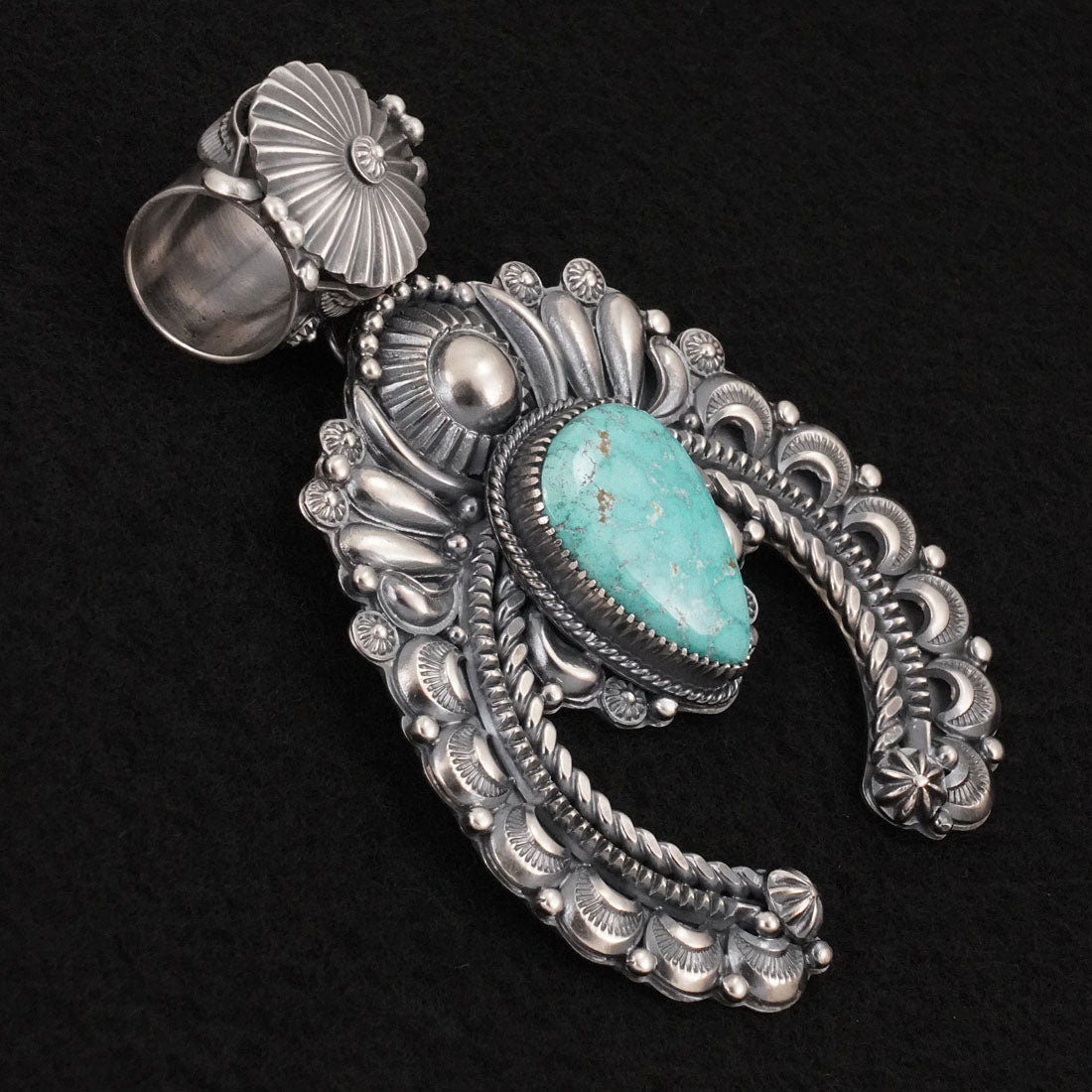Delbert Gordon Turquoise & Sterling Silver Pendant