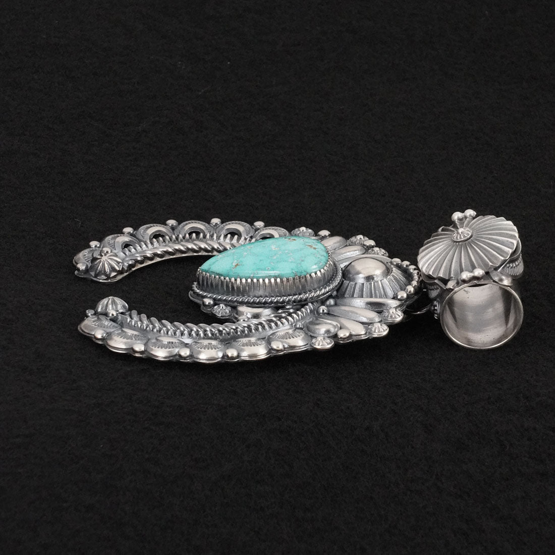 Delbert Gordon Turquoise & Sterling Silver Pendant