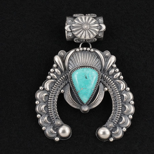 Delbert Gordon Turquoise & Sterling Silver Pendant