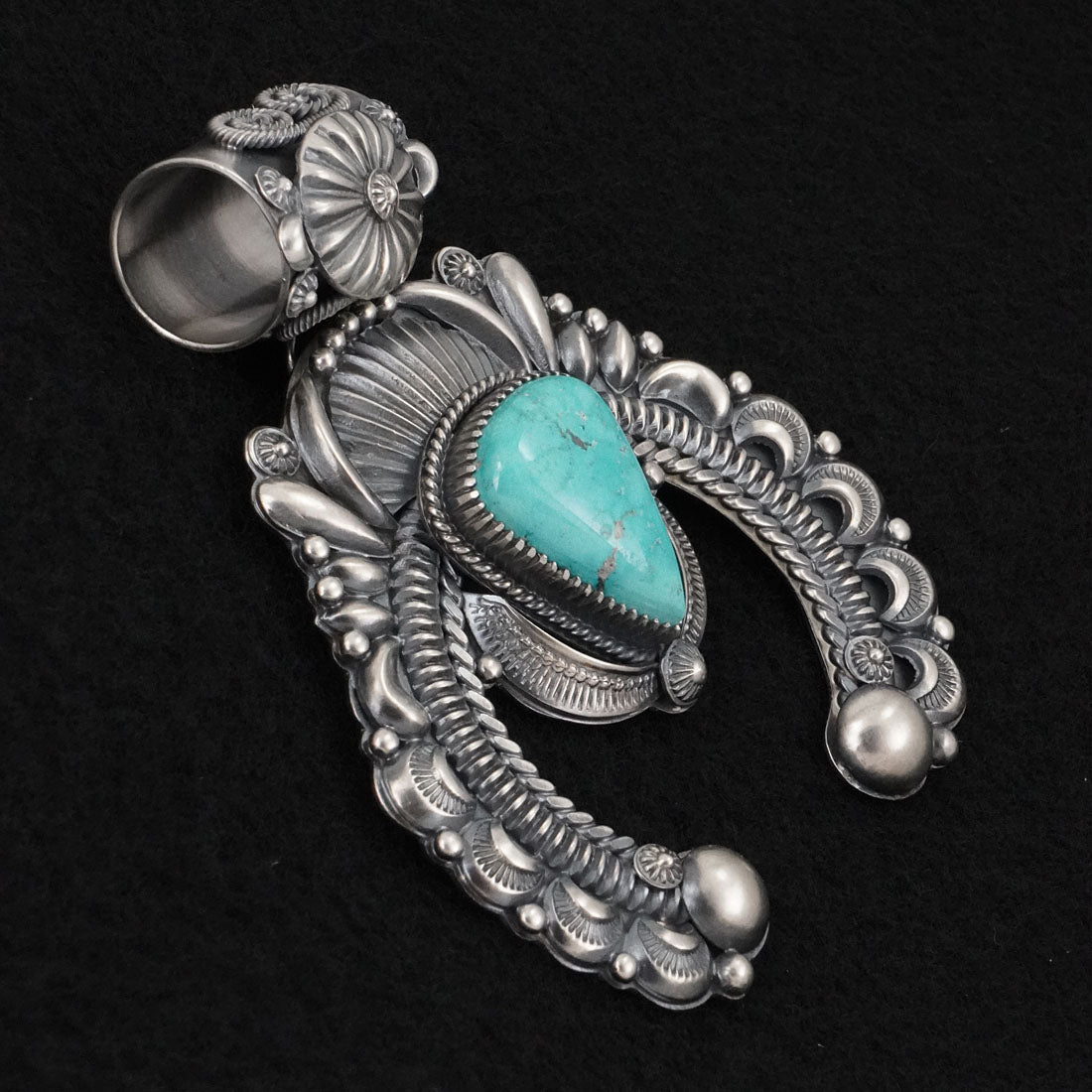 Delbert Gordon Turquoise & Sterling Silver Pendant