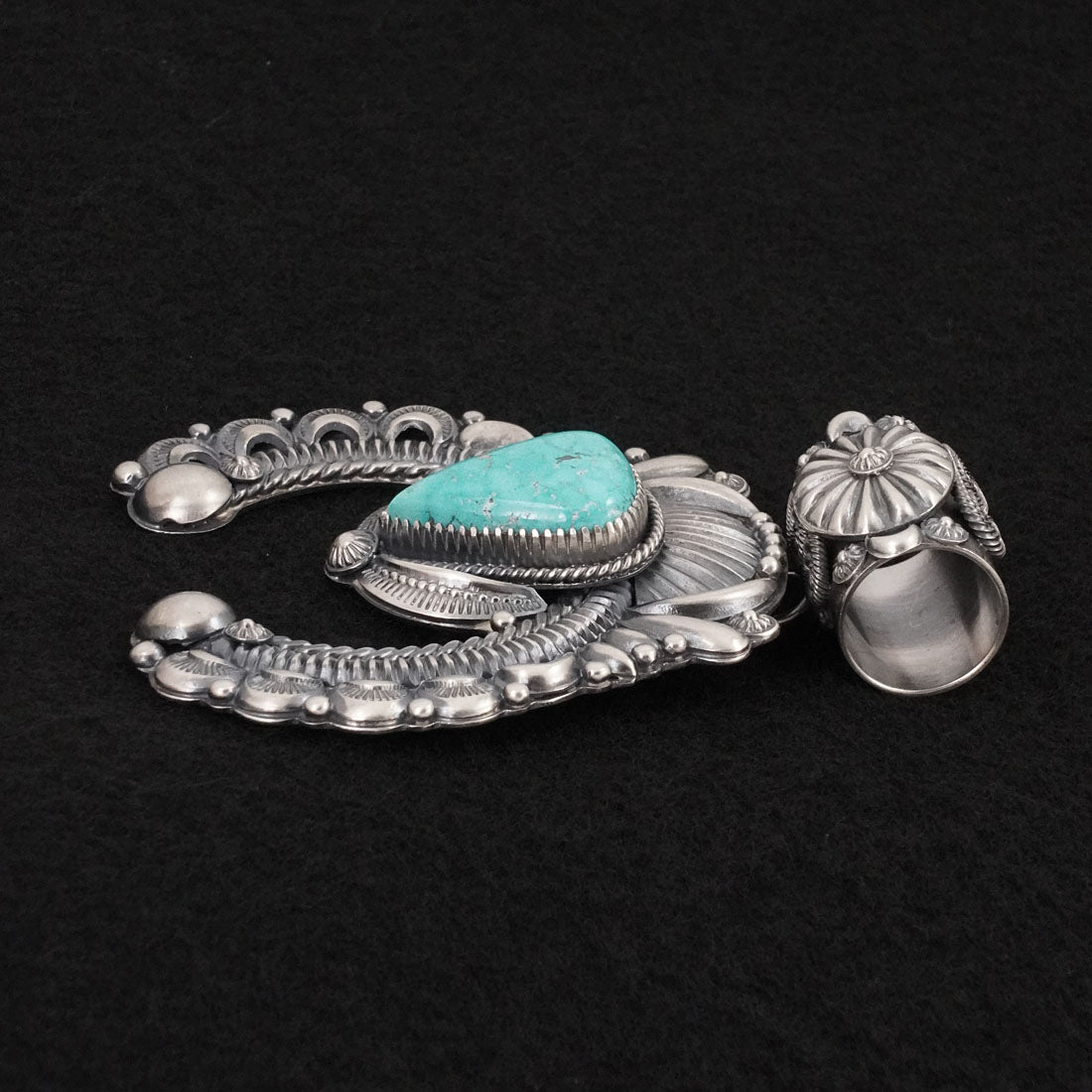 Delbert Gordon Turquoise & Sterling Silver Pendant