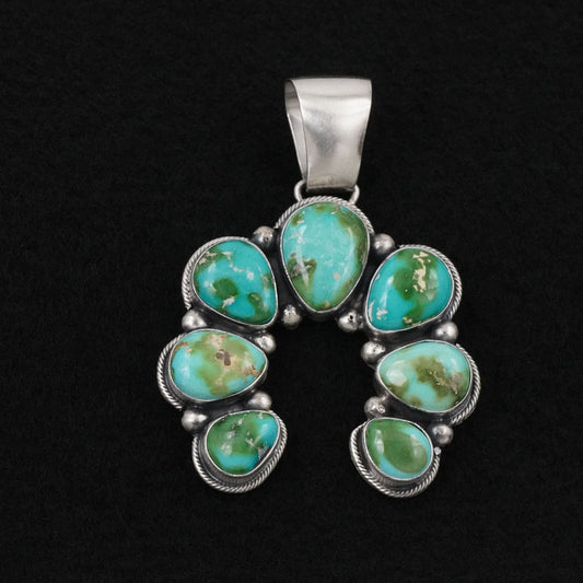 Paul Livingston Turquoise & Sterling Silver Pendant
