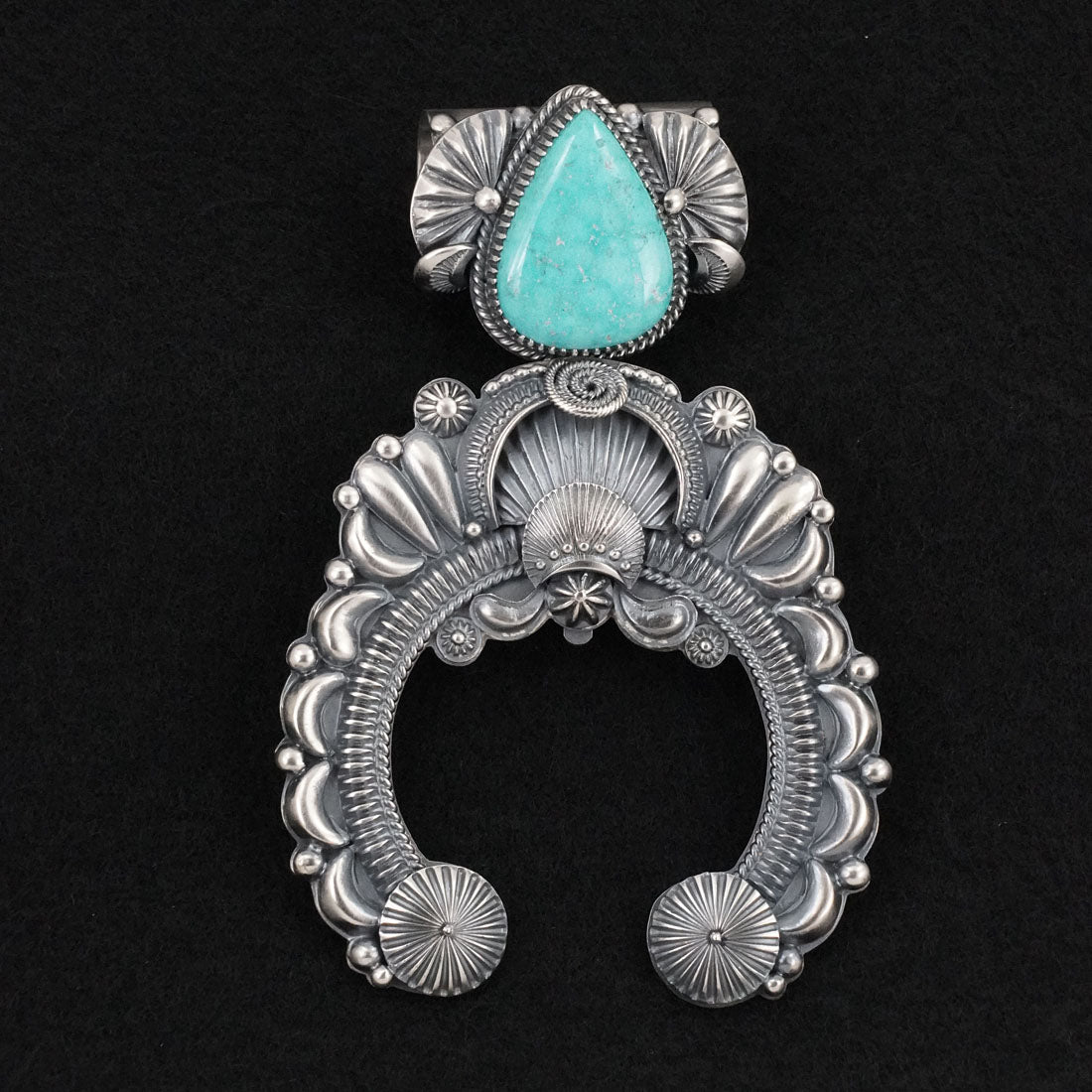 Delbert Gordon Turquoise & Sterling Silver Pendant