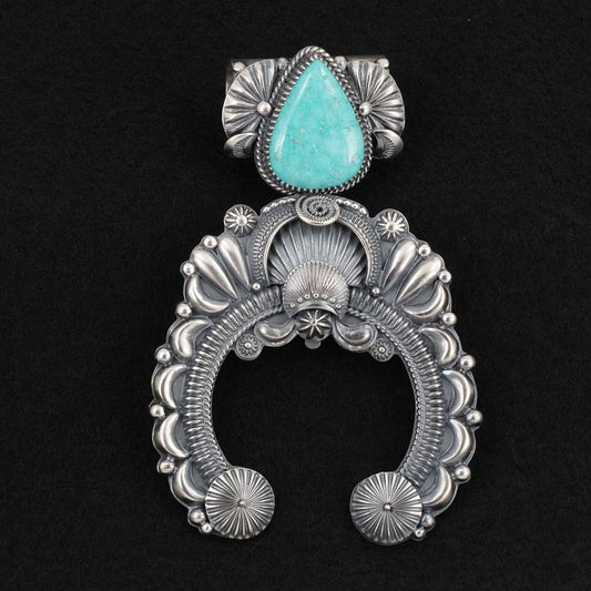 Delbert Gordon Turquoise & Sterling Silver Pendant