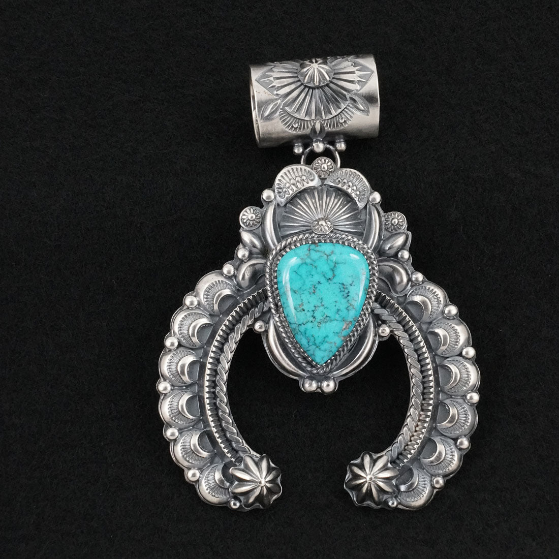 Delbert Gordon Turquoise & Sterling Silver Pendant