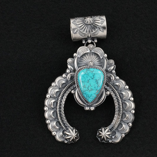 Delbert Gordon Turquoise & Sterling Silver Pendant