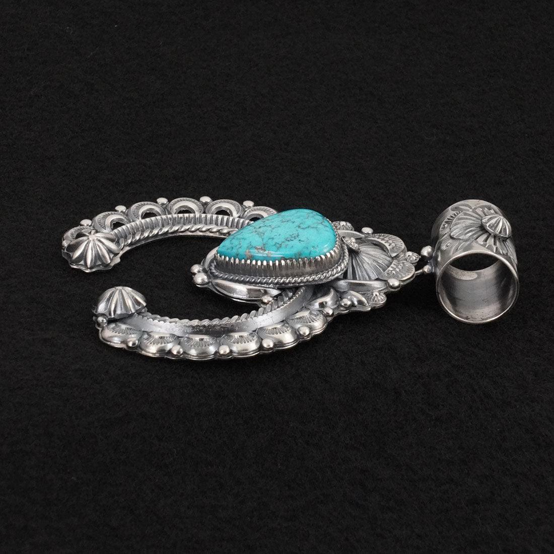 Delbert Gordon Turquoise & Sterling Silver Pendant