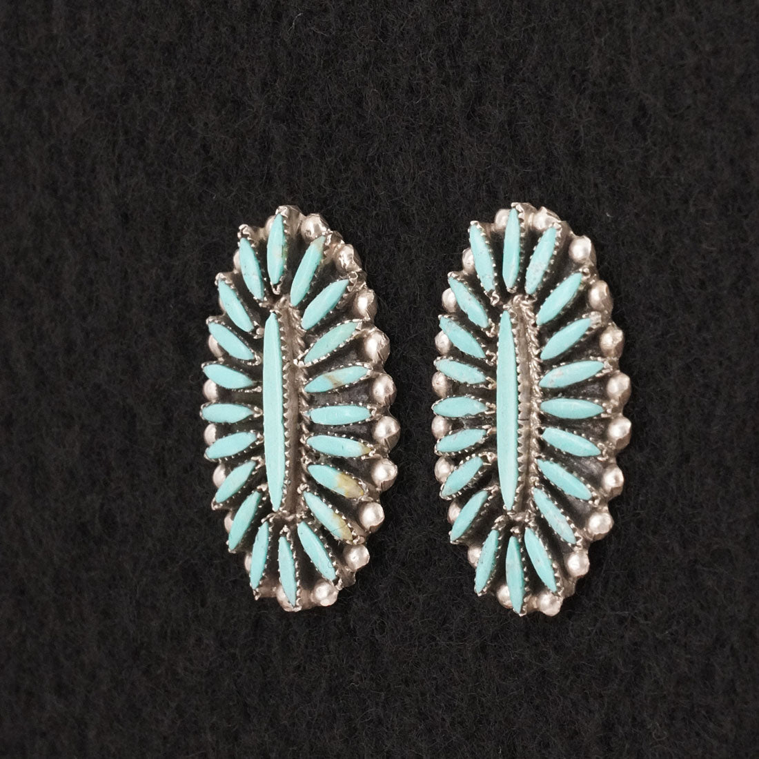 Lorena Peina Turquoise & Sterling Silver Earrings