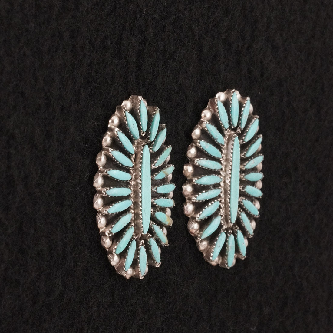 Lorena Peina Turquoise & Sterling Silver Earrings