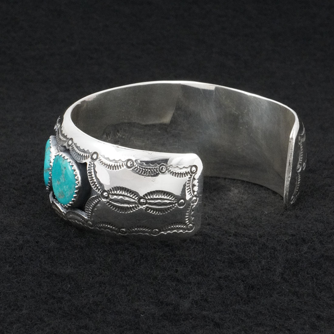 Wilbert Muskett Sr. Turquoise & Sterling Silver Bracelet