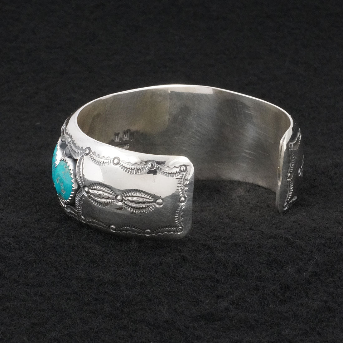 Wilbert Muskett Sr. Turquoise & Sterling Silver Bracelet