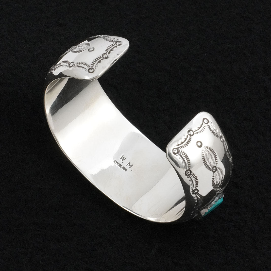 Wilbert Muskett Sr. Turquoise & Sterling Silver Bracelet