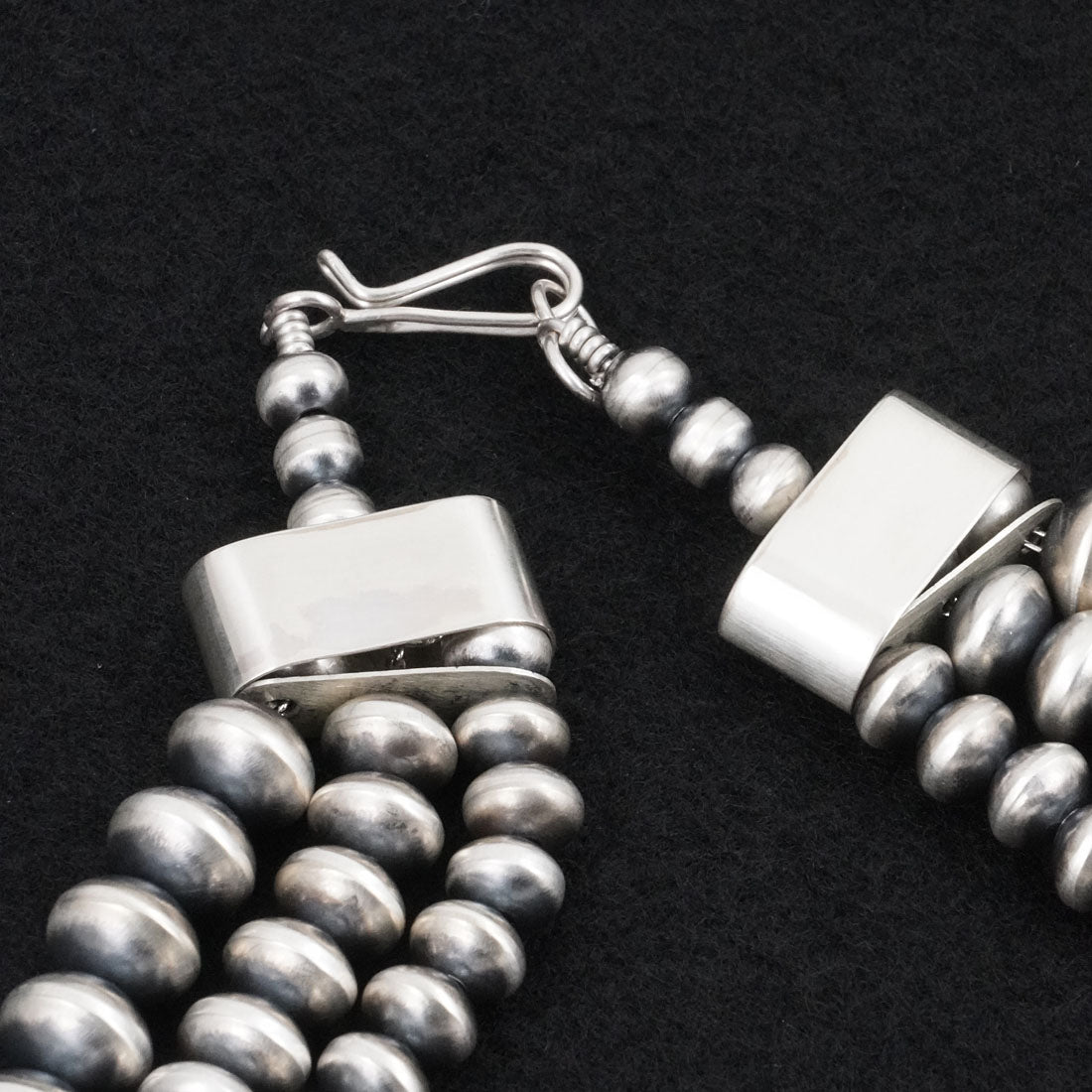Alice Johnson, Bryannen Halwood Turquoise & Sterling Silver Navajo Pearl Necklace