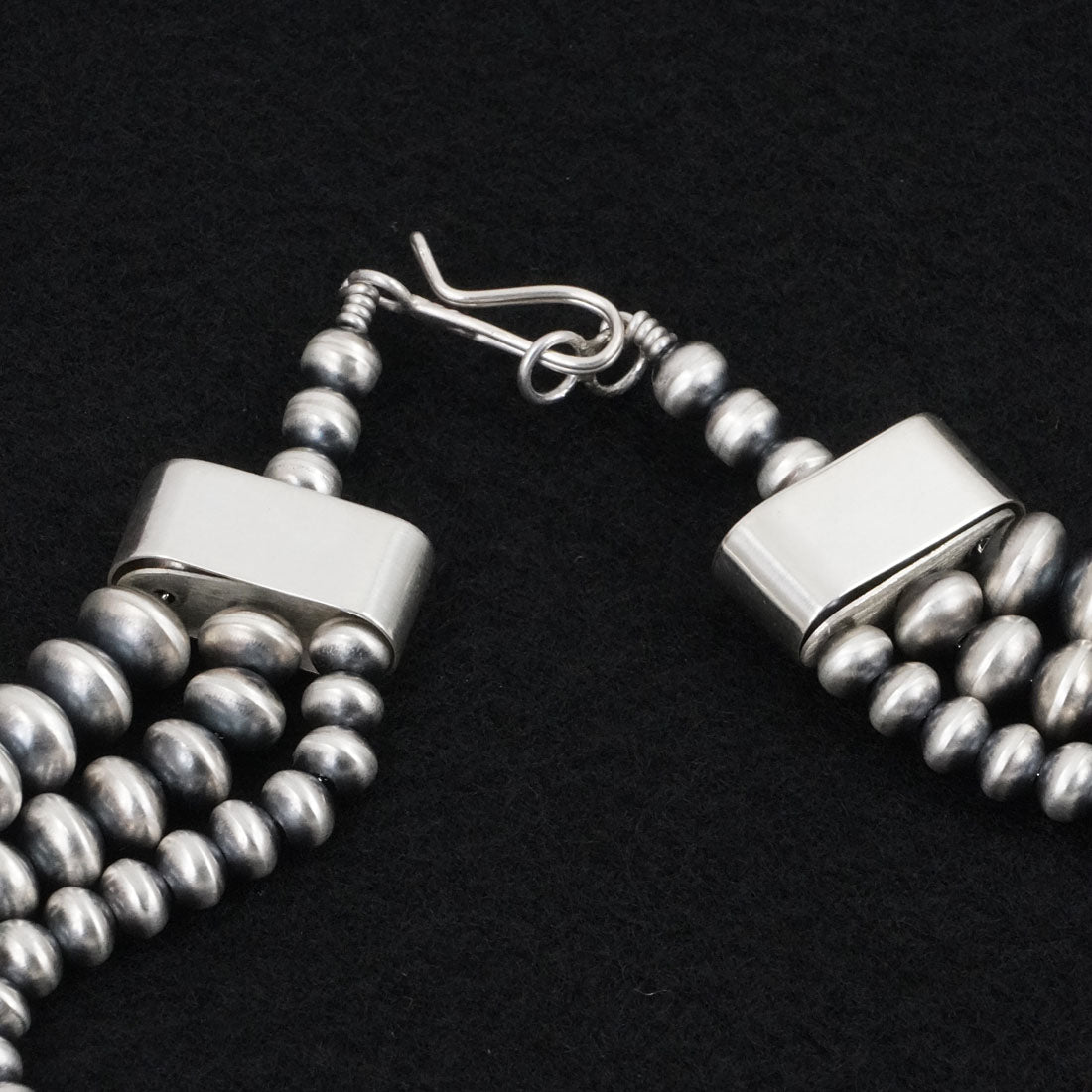 Alice Johnson, Bryannen Halwood Turquoise & Sterling Silver Navajo Pearl Necklace