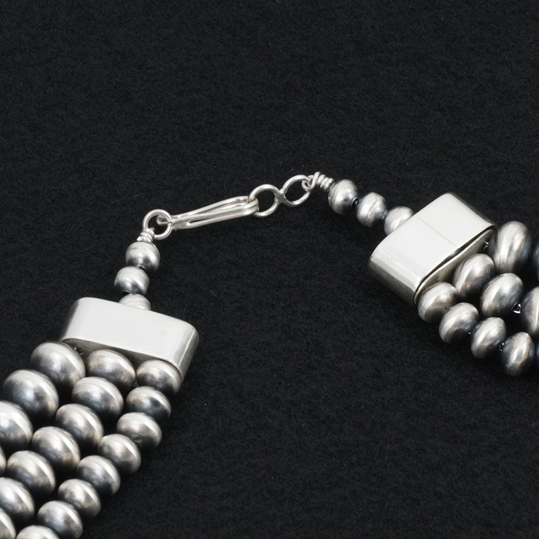 Alice Johnson, Bryannen Halwood Turquoise & Sterling Silver Navajo Pearl Necklace
