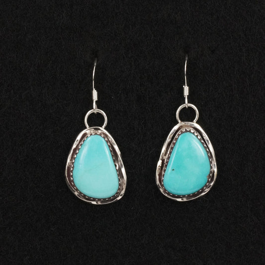 Ernest Hawthorne Turquoise & Sterling Silver Earrings