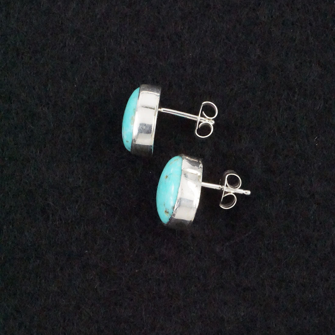 Marco Begaye Turquoise & Sterling Silver Earrings