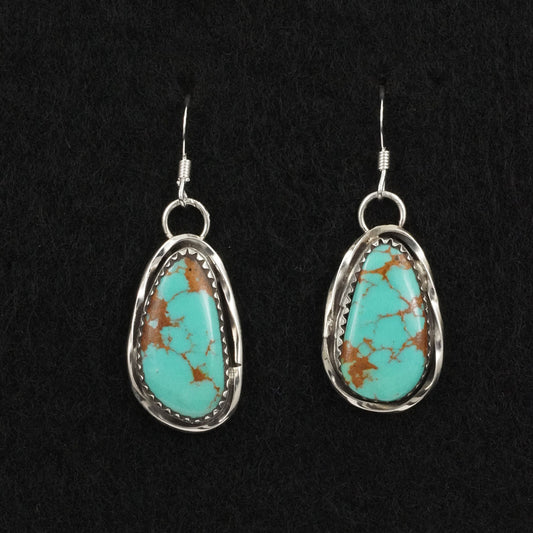 Ernest Hawthorne Turquoise & Sterling Silver Earrings