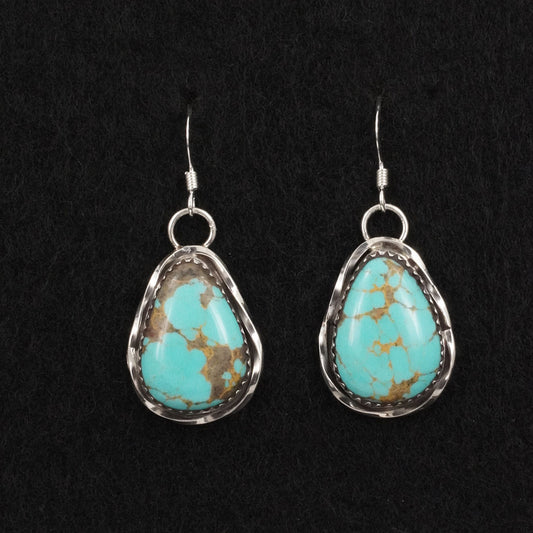 Ernest Hawthorne Turquoise & Sterling Silver Earrings
