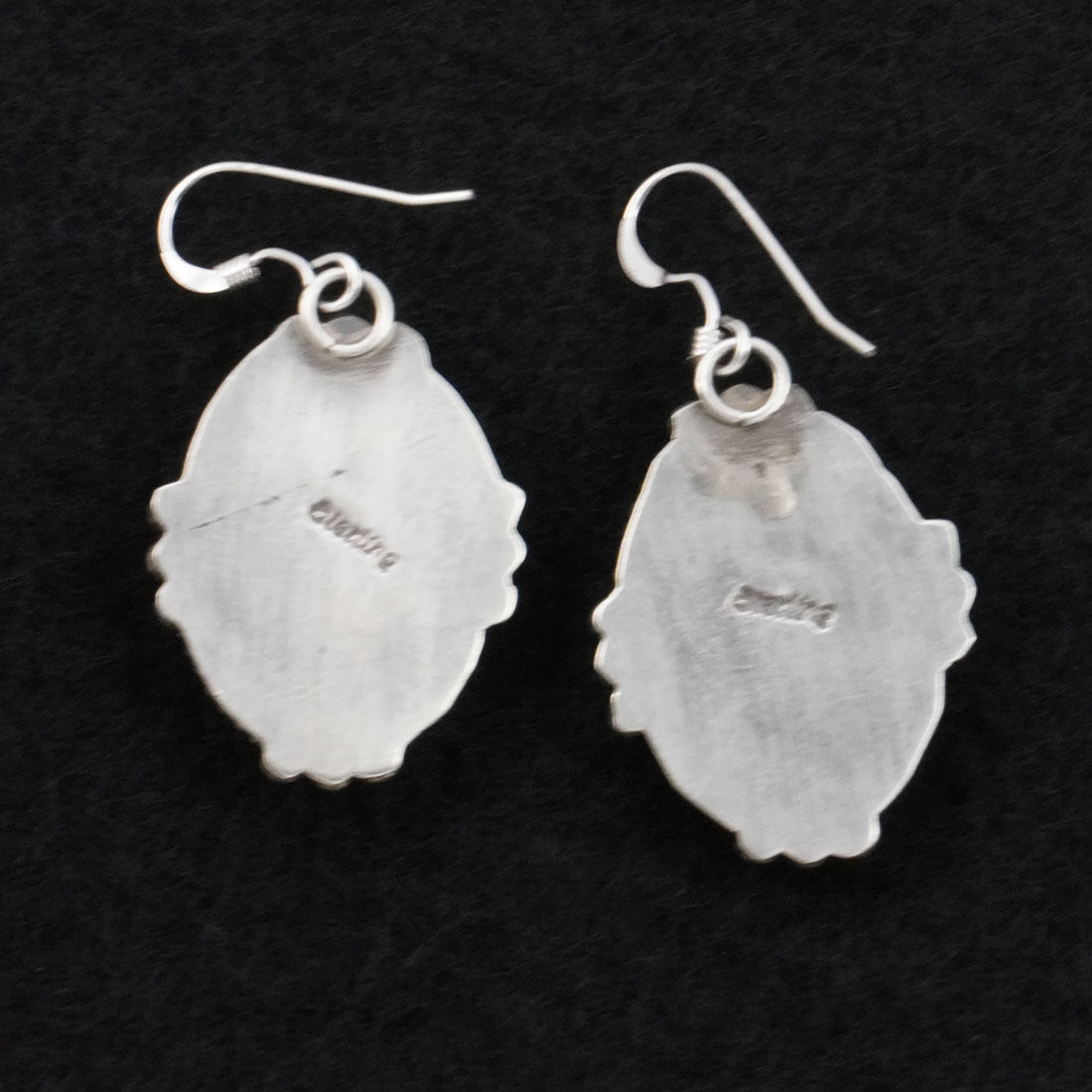 Leona Delgarito Turquoise & Sterling Silver Earrings