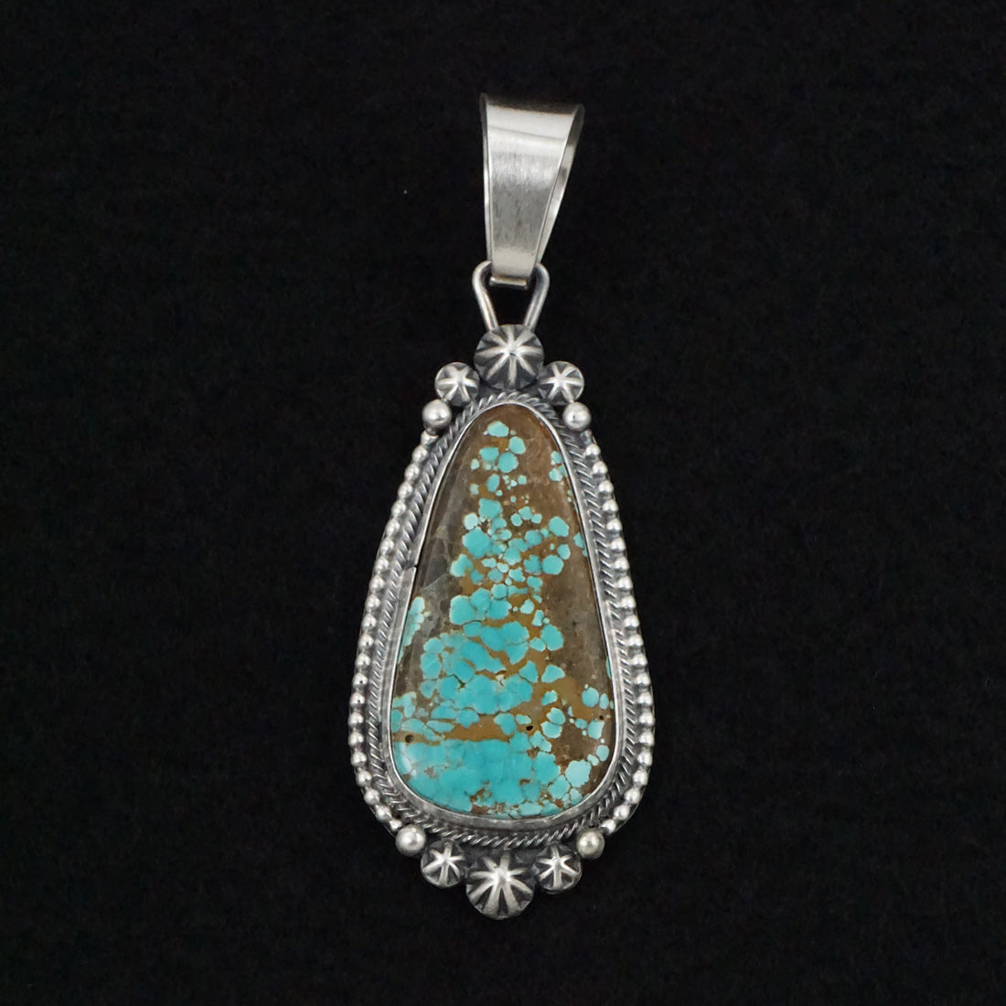 Daniel Benally Turquoise & Sterling Silver Pendant