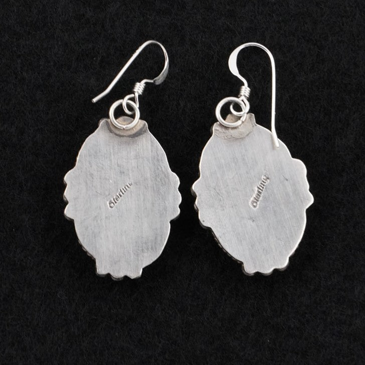 Leona Delgarito Turquoise & Sterling Silver Earrings