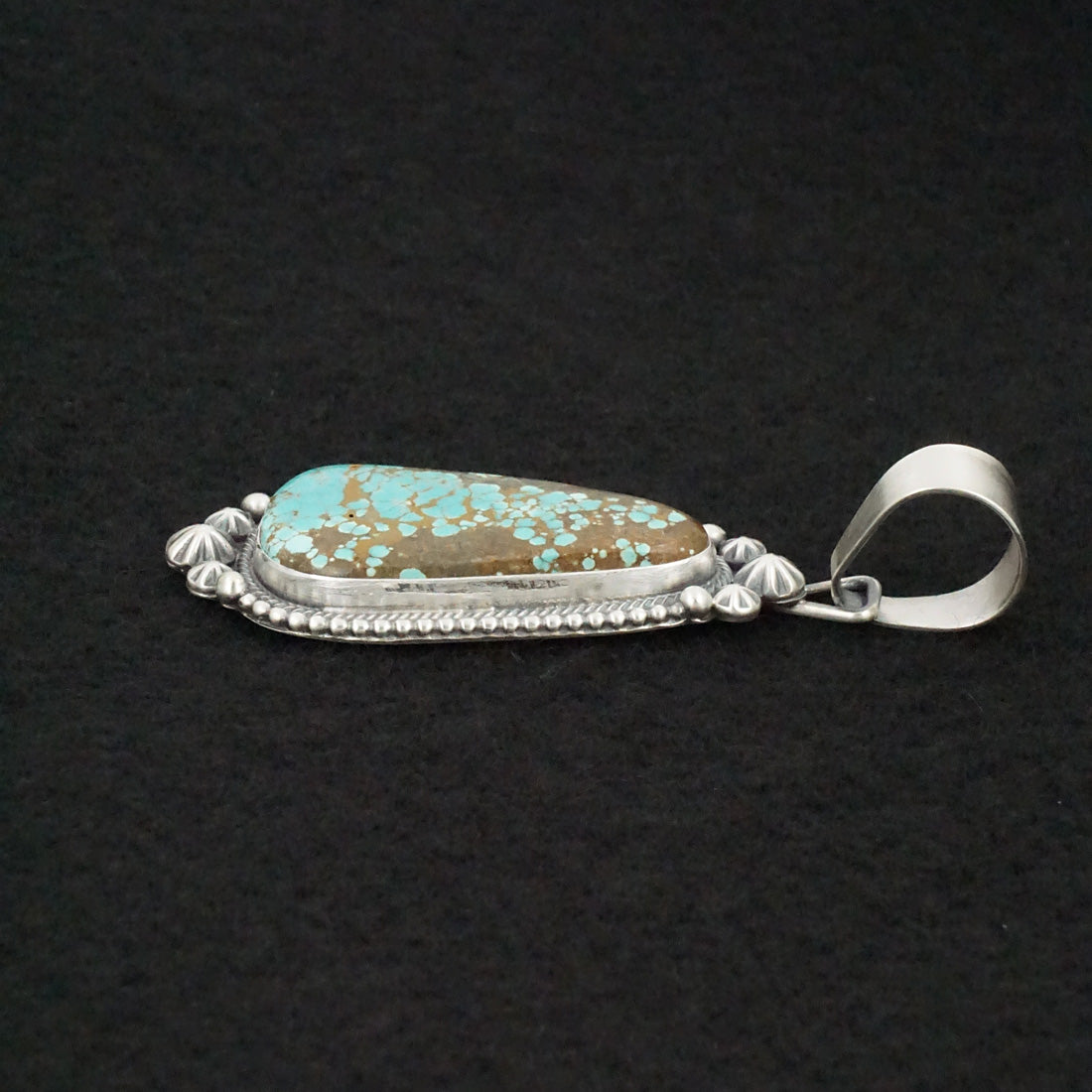 Daniel Benally Turquoise & Sterling Silver Pendant